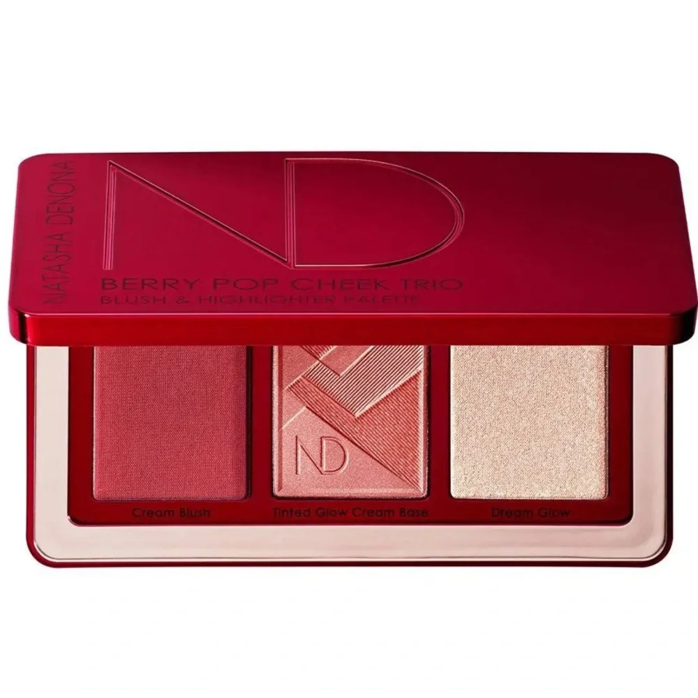 Natasha Denona BERRY POP CHEEK TRIO CHEEK PALETTE